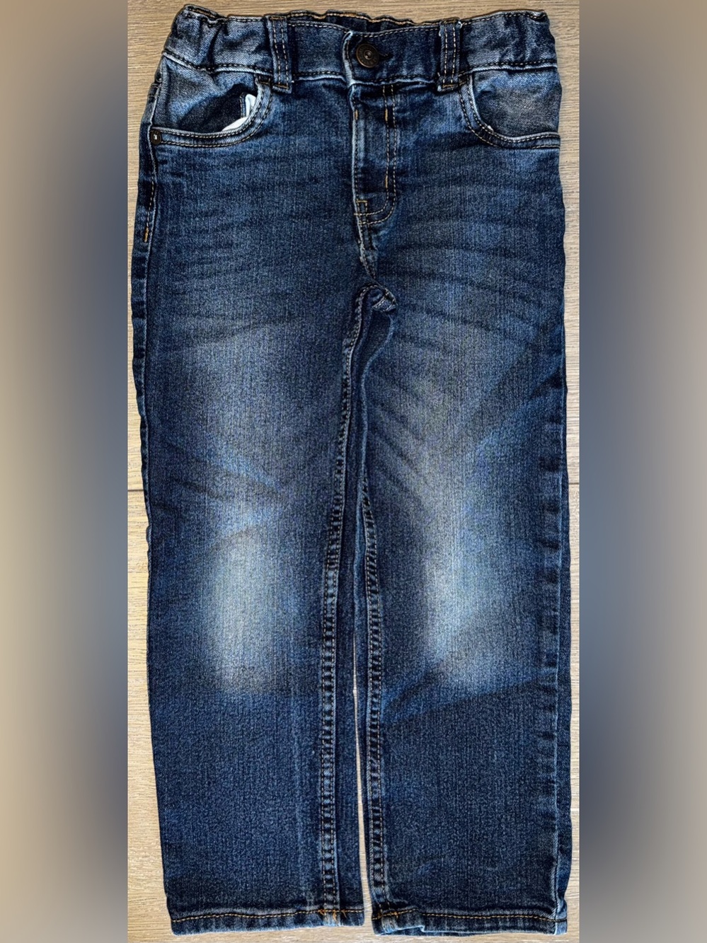 OshKosh B'gosh Boys Classic Straight Dark Blue Jeans
